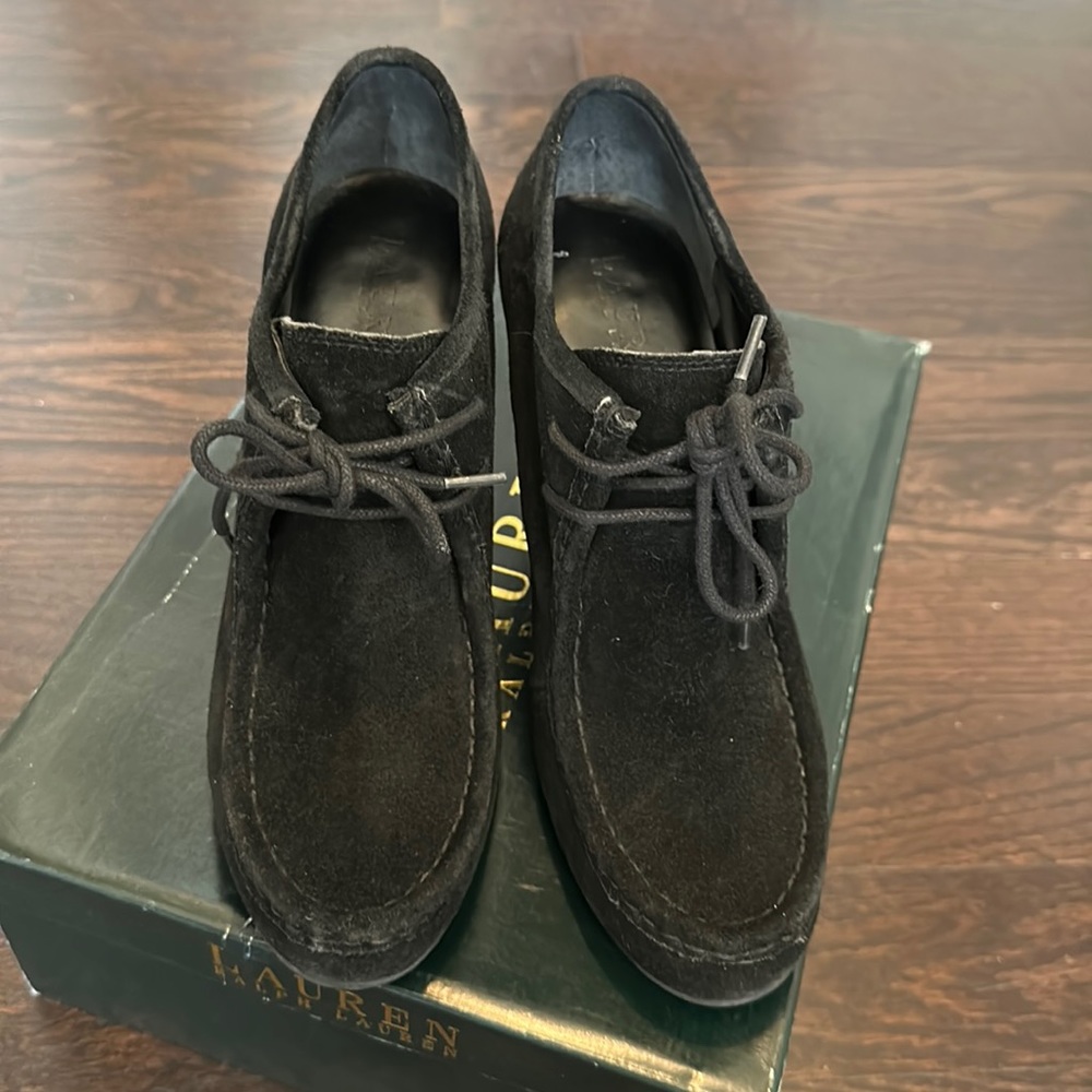 Ralph Lauren Suede Booties